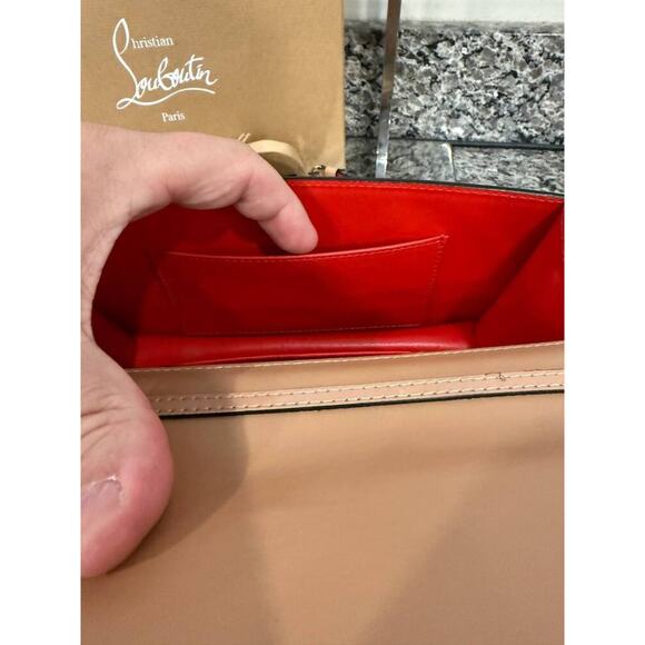 Christian Louboutin Loubi54 Blush Clutch MSRP $1400 SPB-TS 347331 - Picture 10 of 12